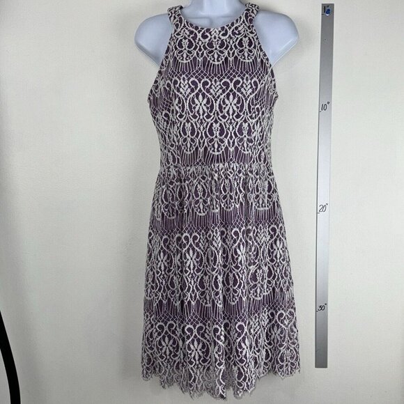 Altar’d State Purple Crochet Dress - Picture 6 of 12